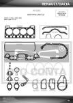 MOTOR TAKIM CONTASI R12 TOROS 1.4 KECESIZ SILI - OC 40102000