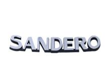 ARKA BAGAJ YAZISI SANDERO DACIA SANDERO - OKSA 268