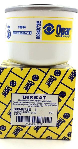 YAG FILTRESI DUCATO-BOXER-JUMPER-DAILY 06 2.3 - OP 8094872E