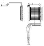 KALORIFER RADYATORU ACCENT BLUE 2011 -/RIO  - ORIS KHY099026