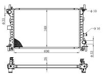 MOTOR SU RADYATORU AC FOCUS 2.0 98-05 KLIMA - ORIS BFR011026