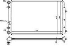RADYATOR POLO-IBIZA IV-FABIA-CORDOBA-1.2-1. - ORIS MVW117023
