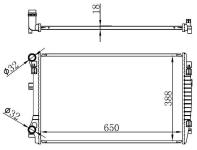 MOTOR RADYATORU A3 1.2/1.4/1.6TDI - GOLF VI - ORIS BAU065018