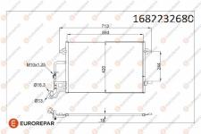 Klima Radyatoru 8fc 351 300-391 Vw Passat Bm 01-05 3b0260401 - EUROREPAR 1682232680