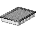 HAVA FILTRESI  FIAT 5001.4 1.6 1.6D Multijet - PURFLUX A1814