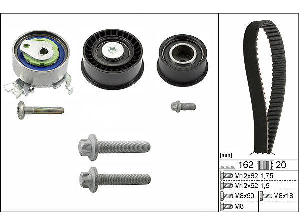 TRIGER SETI OPEL ASTRA G CORSA C MERIVA A VE - INA 530044310