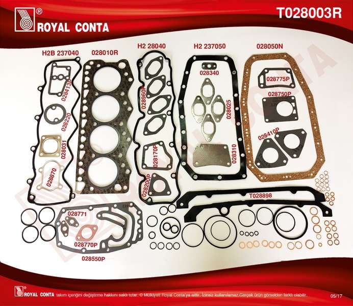 Motor Takim Conta Master-ducato-boxer 2.8 Jtd - ROYAL T028003R