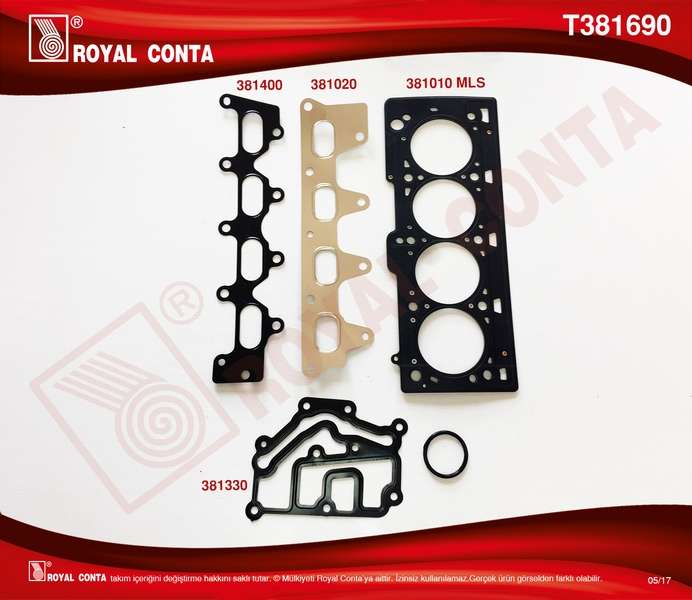 TAKIM CONTA UST RENAULT MEGAN-CLIOMEGAN I-II - ROYAL T381690