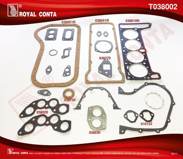 MOTOR TAKIM CONTA KECESIZ 1300S-1600S-NIVA - ROYAL T038002