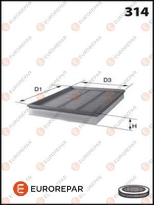 HAVA FILTRESI OPEL CORSA D Z13DTJ Z13DTH - EUROREPAR E147327