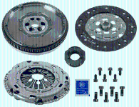 DEBRIYAJ SETI+VOLAN+RULMAN T5 1.9TDI AXB  - SACHS 2290601059