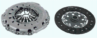 Debriyaj Seti Mercedes W638 Om611 Vito 10 - SACHS 3000951784