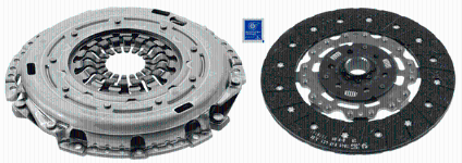 Debriyaj Seti Rulmansiz Tiguan 2.0tdi 08-18 Mq500 Mekanik 6  - SACHS 3000970070