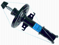 AMORTISOR ON GAZLI RENAULT FLUENCE - SACHS 315290