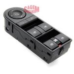 CAM ACMA DUGMESI ON SOL DORTLU OPEL ASTRA H.  - SAGEM 400111
