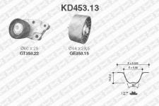 TRIGER SETI LACETTI AVEO KALOS T200 T255 1.4 1 - SNR KD45313