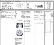 MOTOR PISTON SEGMAN 75,00MM STD 0,20 - GOETZE 8771783STD100G