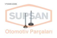 Subap Emme Eksoz Takim Corolla 1.6 16v Enj.87-00 İn-8/ex-8 3 - SUPSAN VT33465-40450