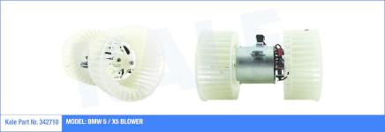 KALORIFER MOTORU 12V KLIMALI BMW 5 SERISI E39  - KALE 342710