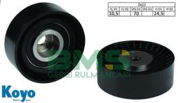 ALTERNATOR GERGI RULMANI 10.5x70x24.5 PLASTIK BMW  - BMS 027