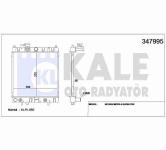 SU RADYATORU NISSANMICRA 1.0-1.3-1.4 16V 92-03 - KALE 347995