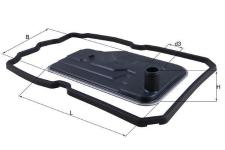 OTOMATIK SANZIMAN YAGI FILTRE SETI MERCEDES W - MAHLE HX124D