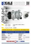 KLIMA KOMPRESORU TOYOTA AURIS / AVENSIS / CORO - KALE 349880