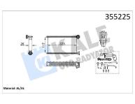 KALORIFER RADYATORU BRAZING 26MM CITROEN C1 II - KALE 355225