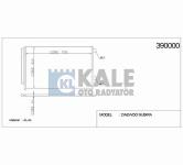 KLIMA RADYATORU  KONDENSER  KURUTUCULU AL/AL T - KALE 390000