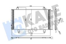 KLIMA RADYATORU KONDENSER TOYOTA CAMRY 2.5 3.5 - KALE 357370
