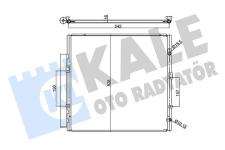 KLIMA RADYATORU KONDENSER TOYOTA LAND CRUISER  - KALE 357995