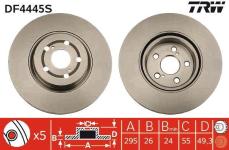 On Fren Aynasi Adet Avensis 2.4-2.0d-4d 03 Corolla Verso 1.8 - TRW DF4445S