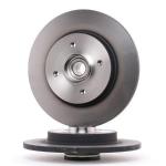 Fren Diski Arka Rulmanli 268-4 -Peugeot Partner-308 Ym Citro - TRW DF6128BS