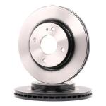 ON FREN DISK AYNASI FIESTA VI 1.0/1.25/1.4TDCI/ - TRW DF6399