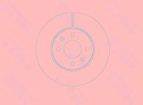 On Fren Diski Hyundai İ20 2015-Kia Rio Stonic 2 - TRW DF6794