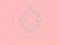 ADET FIYATTIR FREN DISKI ON HAVA KANALLI. BOYA - TRW DF6833S