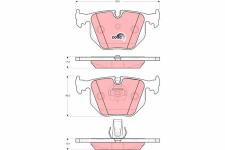 FREN BALATASI ARKA BMW LAND ROVER RANGE ROVER  - TRW GDB1527