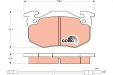 ON FREN BALATASI TWINGO FISLI - TRW GDB328