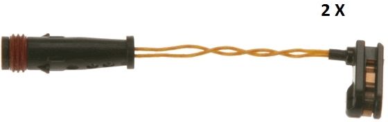 BALATA IKAZ KABLOSU ARKA 95MM MERCEDES  VITO W6 - TRW GIC253