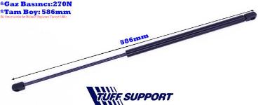 BAGAJ AMORTISORU TIPO   - 7671700 - TUFF 611357
