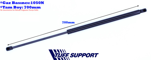 BAGAJ AMORTISORU SCUDO 2007 -.UF.61037.OE.1498 - TUFF 610370