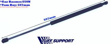 BAGAJ AMORTISORU MULTIPLA 1999- 2008 - TUFF 612349