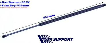 BAGAJ AMORTISORU RENAULT MEGANE II SCENIC 03- - TUFF 612186