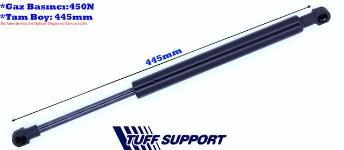 BAGAJ AMORTISORU MEGANE II CABRIOLET 03   - 77 - TUFF 613147