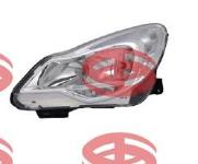 Far Elektrikli Motorlu Krom Hb.sol Corsa 2010 -Oem -1226125 - TYC OPL10CO047