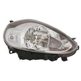 FAR SAG MOTORLU KROM LED PUNTO EVO 2010 - 2 - TYC FIA10PU018