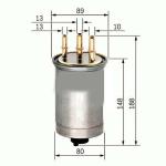 YAKIT FILTRESI FOCUS 1.8 TDCI 01-04 MONDEO III - UFI 2444500