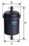 YAKIT FILTRESI SLX UNO 70 - UFI 3151200