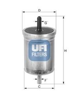YAKIT FILTRESI B.Y TIP VOLVO 850 91-96 C70 CAB - UFI 3151300