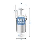 YAKIT FILTRESI GOLF V-JETTA III-POLO IV-CADDY  - UFI 3183300